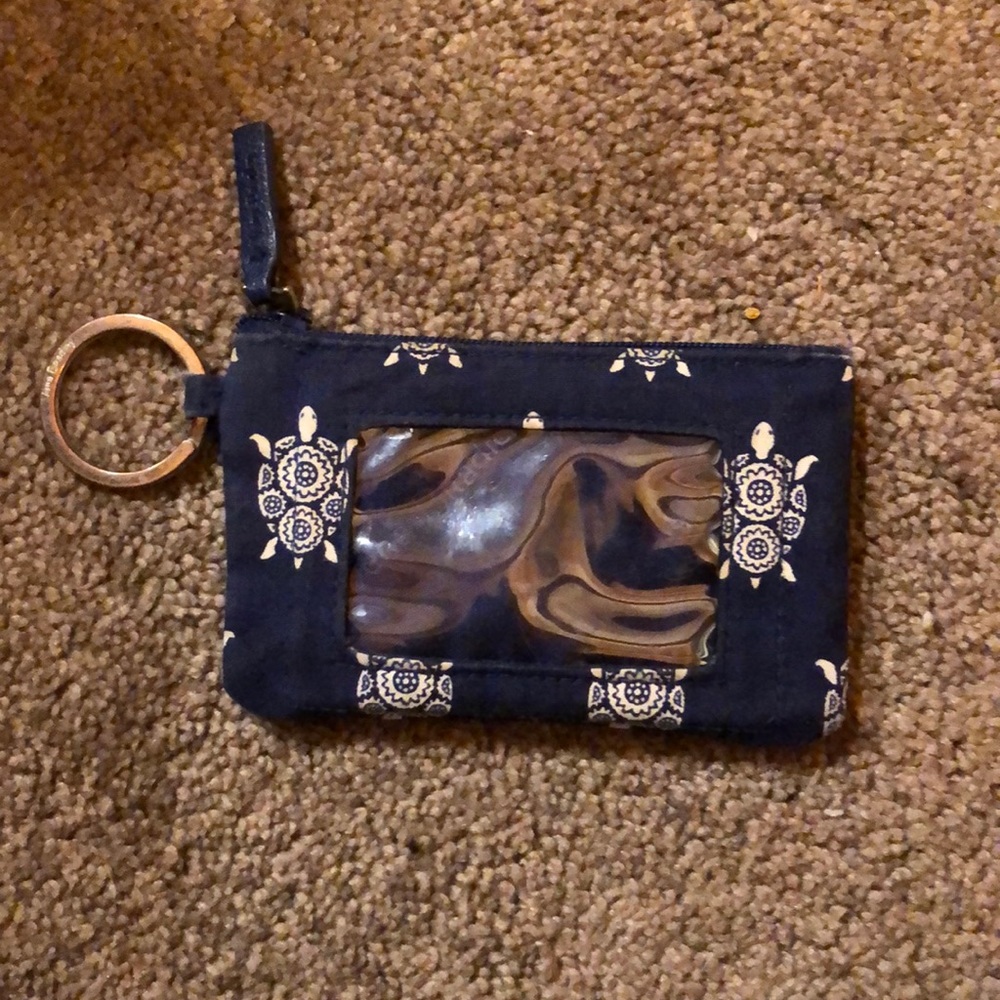 Vera Bradley Sea Turtles id holder